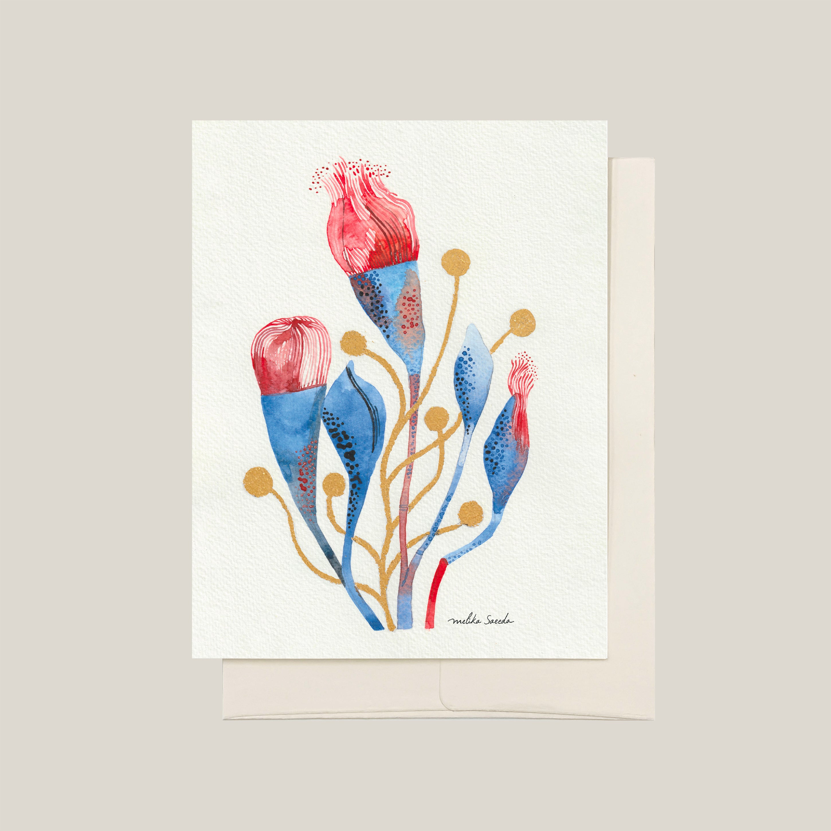 Floral Greeting Card - Boho Botanical Series