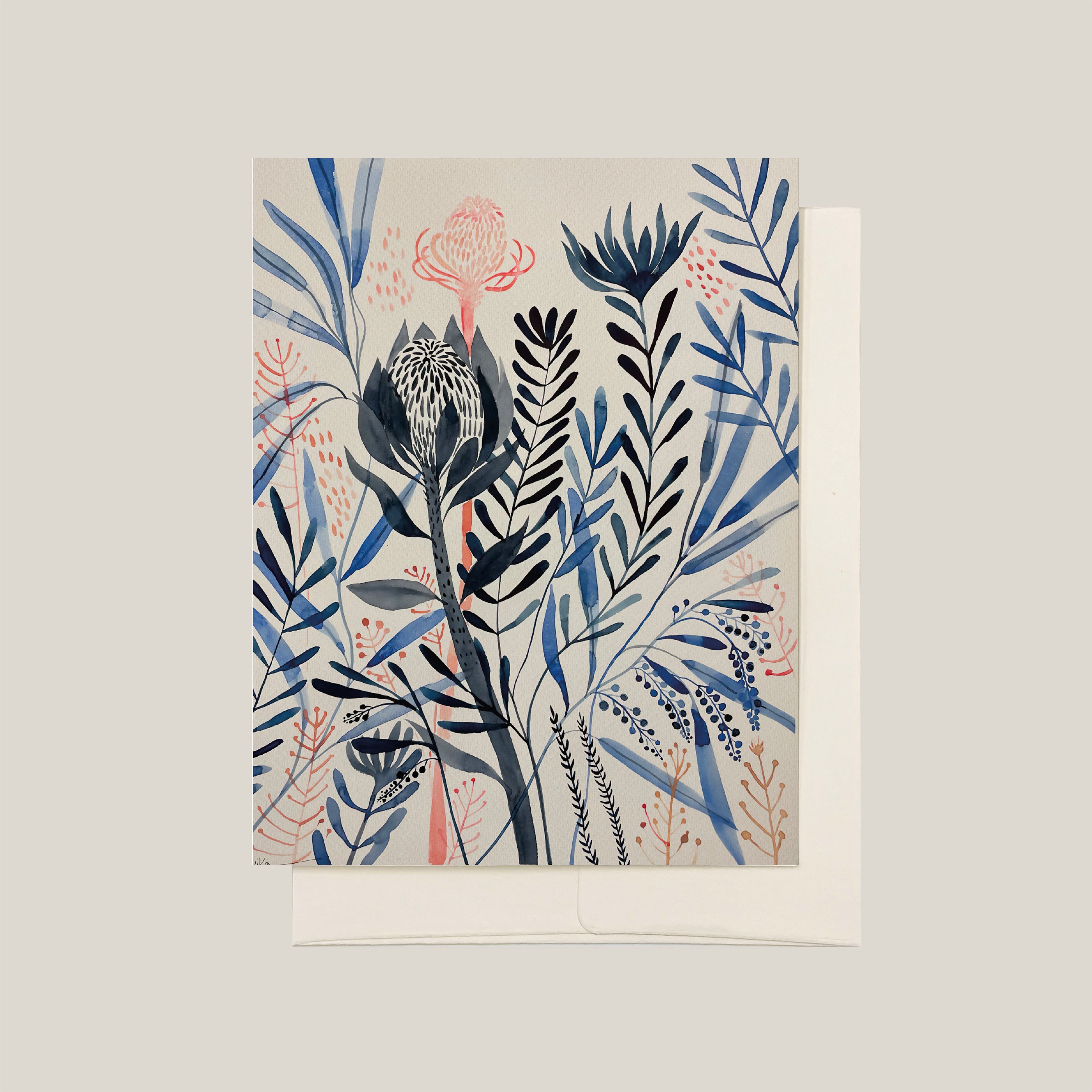 Floral Greeting Card - Wild Garden Series