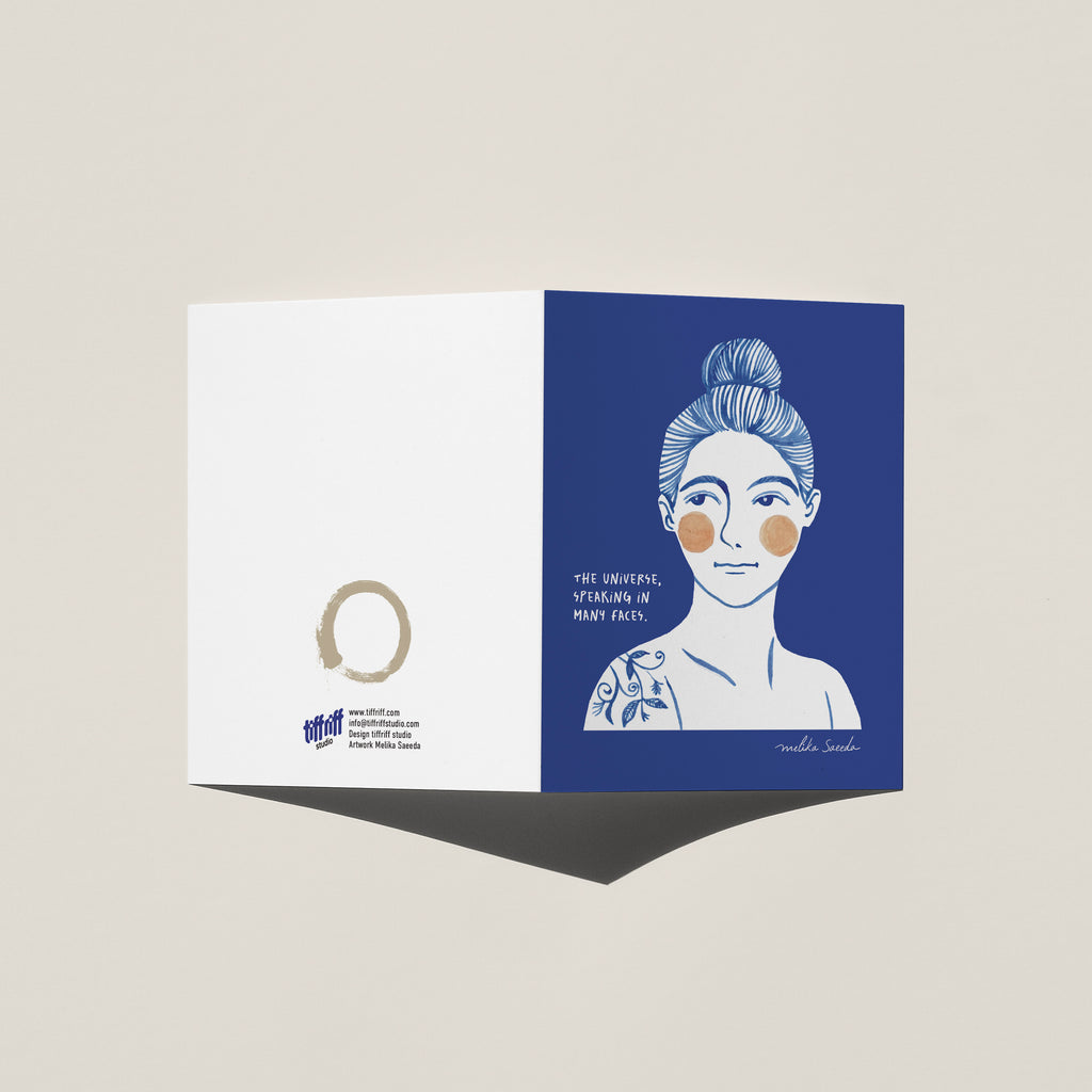 The Universe's Many Faces Card