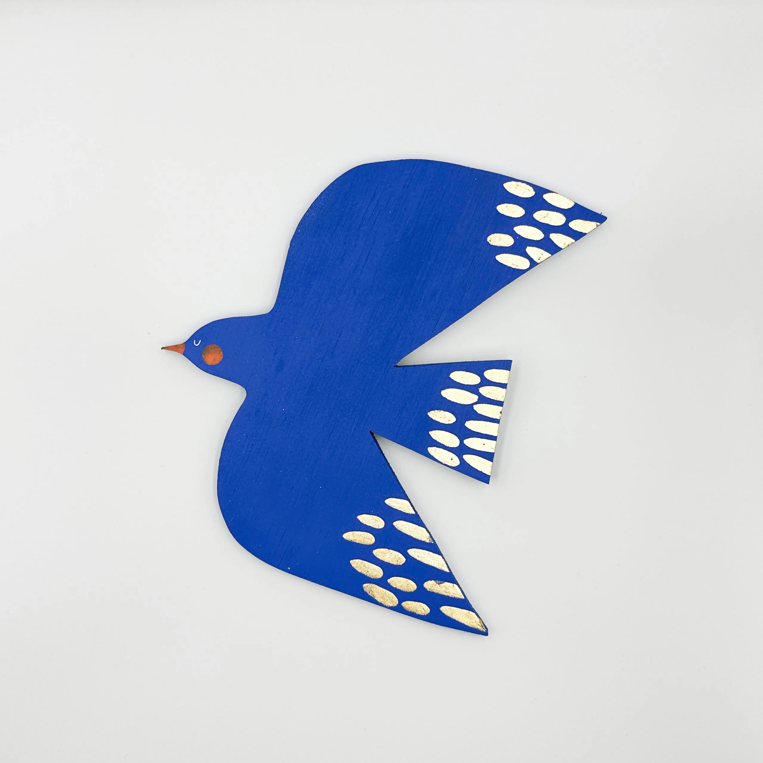Handmade Wooden Bird Magnetic Wall Hanging