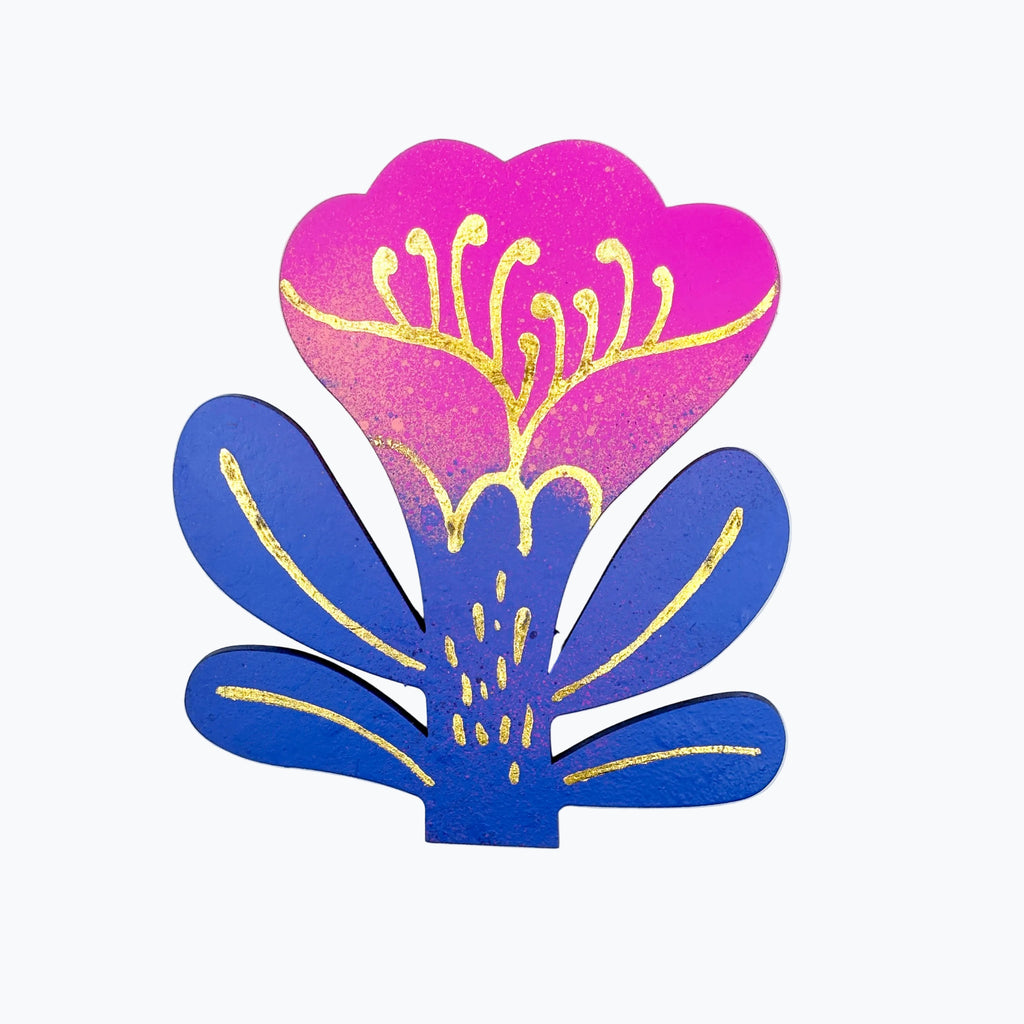 Anemon Flower Sprout Wall Hanging