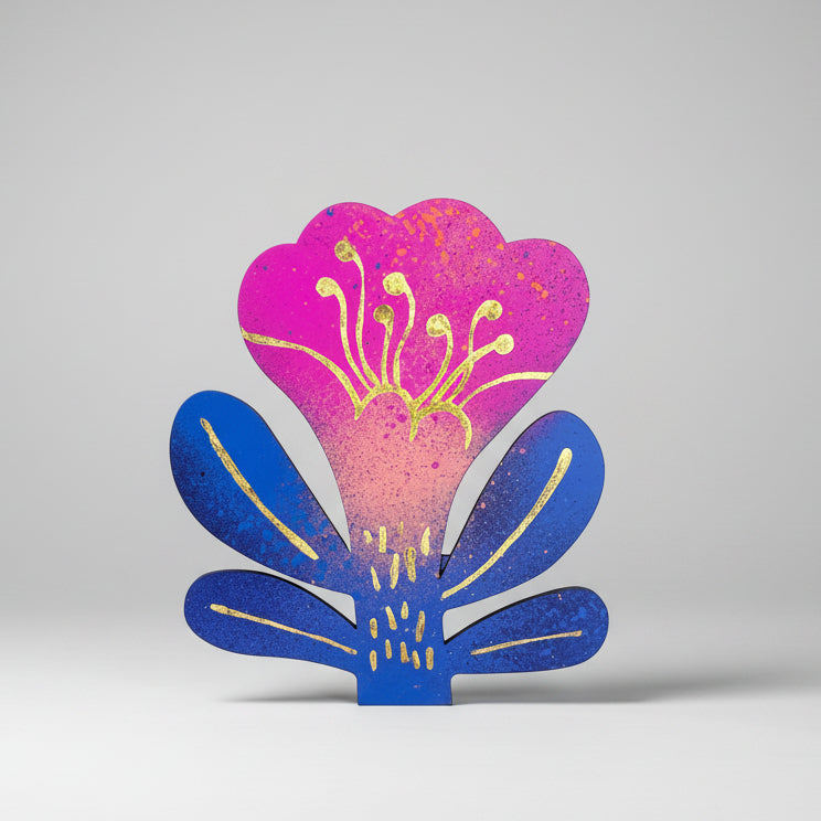 Anemon Flower Sprout Wall Hanging
