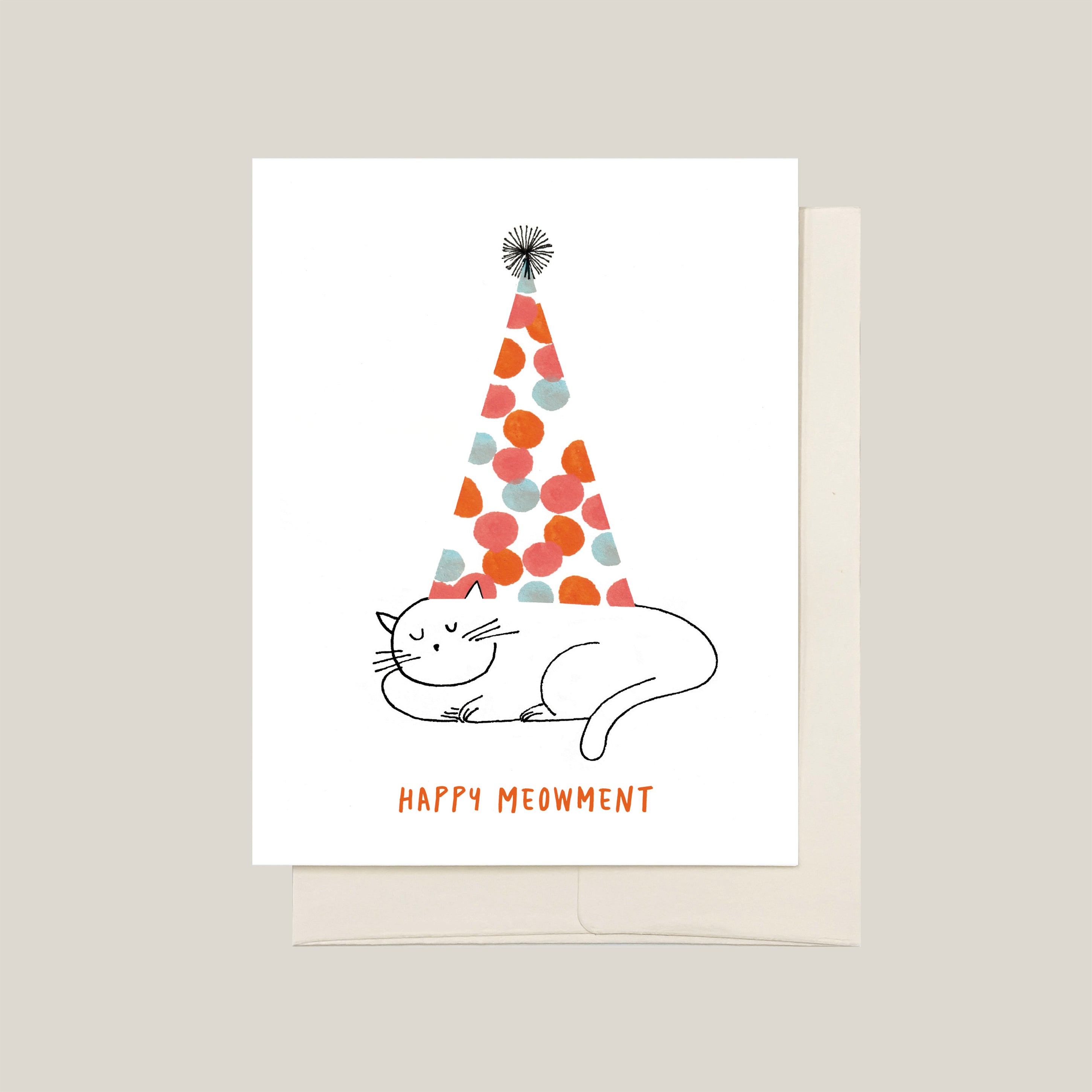Happy Meoment Birthday Greeting Card