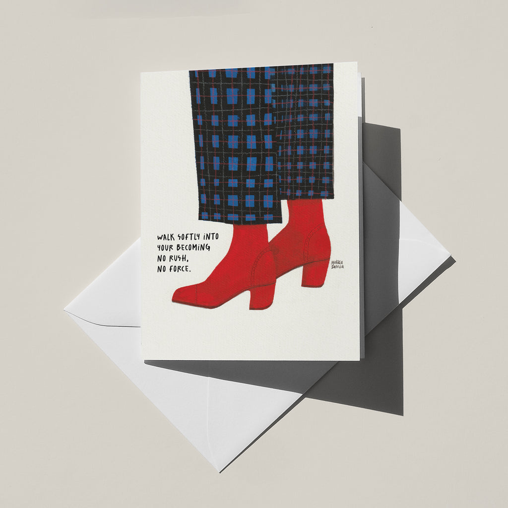 Walk Softly Greeting Card